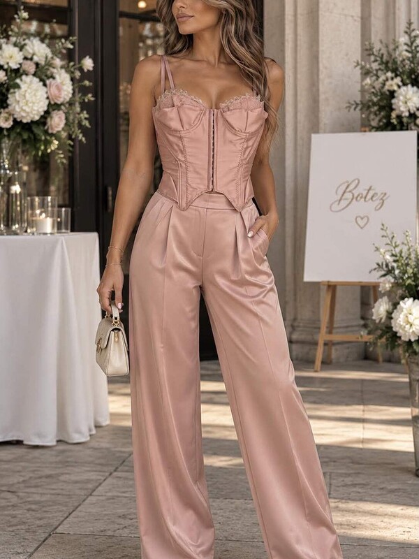 Corset satinat Miriam