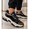 Sneakers Damă Steve Madden Animates-LE Olive Zebra