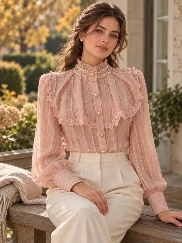 Cămașă damă elegantă Evelina